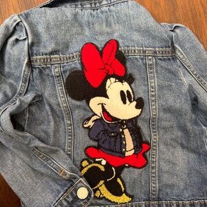 Girls disney denim jacket